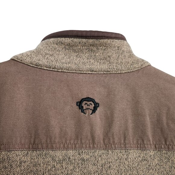 Howler Bros Brown Zip Up Jacket Men's Size XL Outdoors Travel - Picture 7 of 10